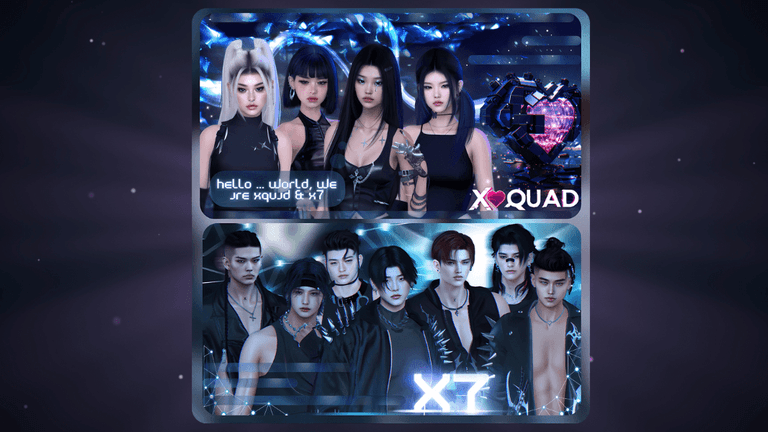 X:TheLabel introduces XQuad and X7, digital K-pop idols in the metaverse, redefining entertainment with immersive performances and fan engagement.