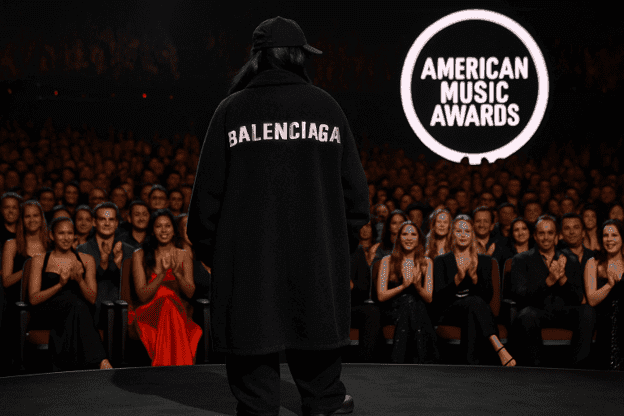 Billie Eilish Breaks Fashion Norms in Custom Balenciaga at the AMAs