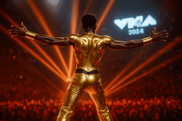 Lil Nas X Breaks Fashion Boundaries in Balmain at the 2024 MTV Video Music Awards