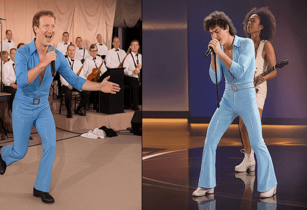 Mark Zuckerberg Surprises Wife Priscilla Chan with Hilarious Performance in Benson Boone’s 2025 Grammys Jumpsuit