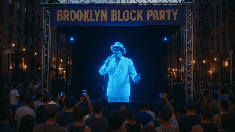 The Return of Tupac: A Historic Hologram Performance at the Brooklyn Block Party