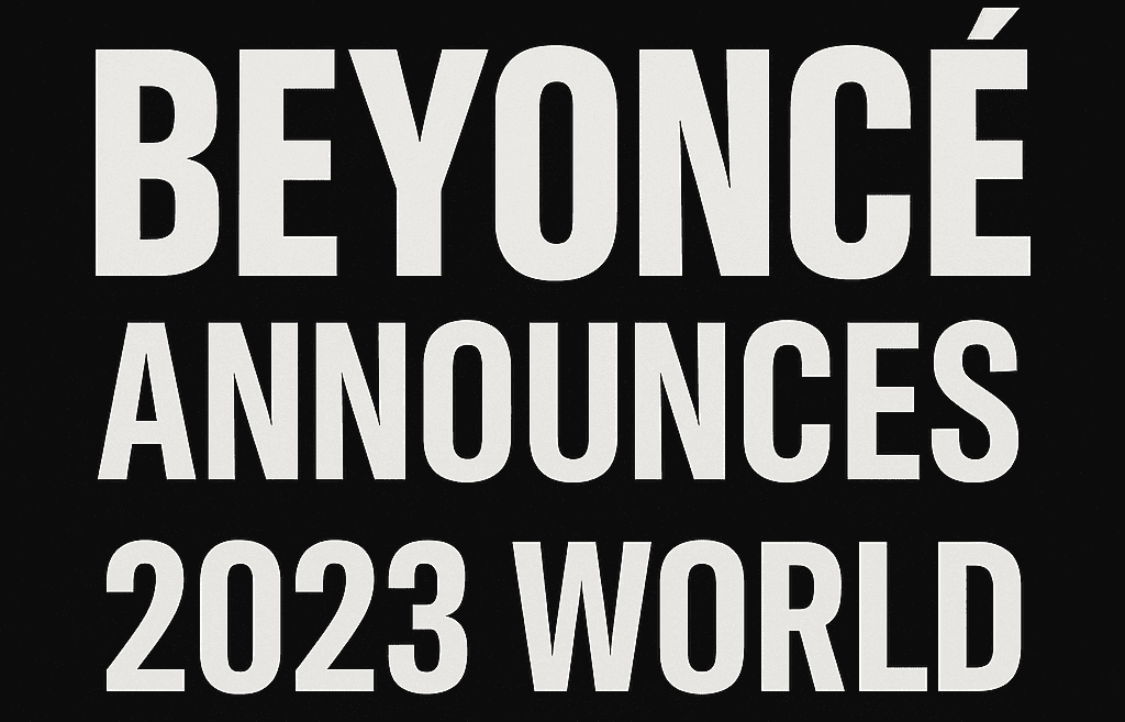 Beyoncé Announces 2023 World Tour Dates Following Renaissance Success