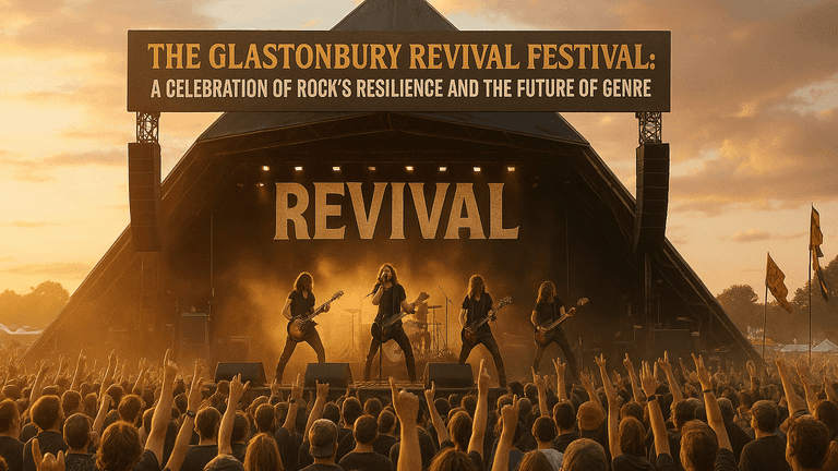 The Glastonbury Revival Festival: A Celebration of Rock’s Resilience and the Future of the Genre