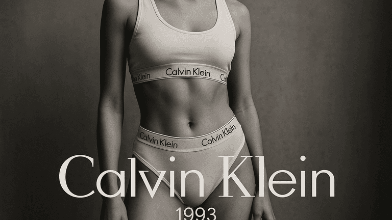 Kate Moss’ 1993 Calvin Klein Campaign: A Defining Moment in Fashion Advertising