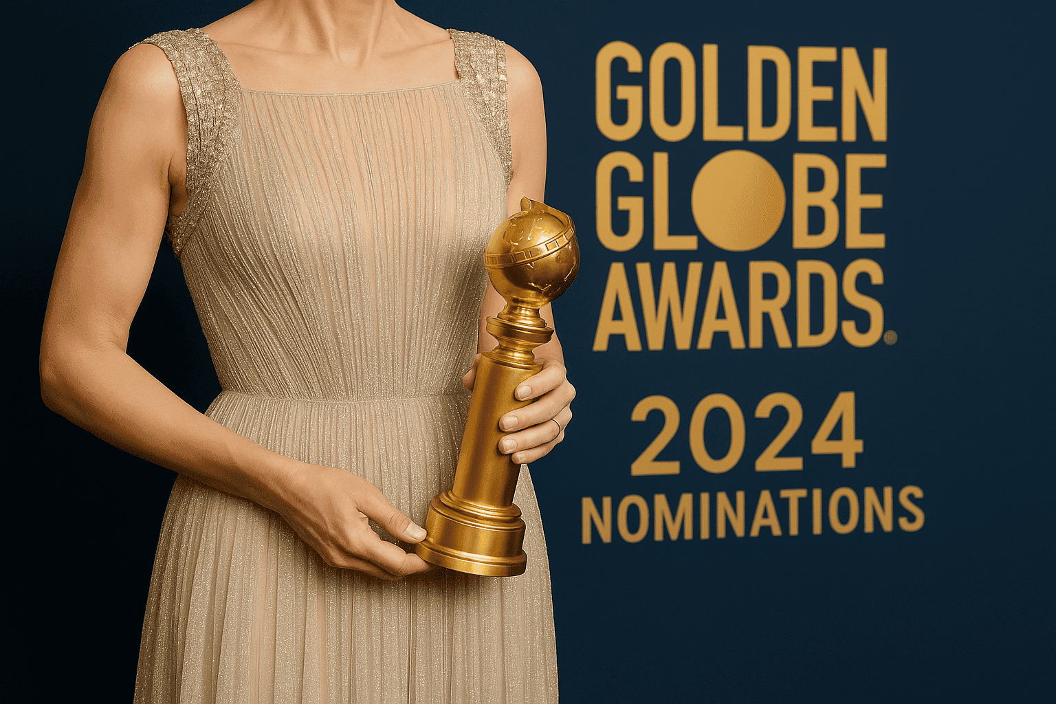 Cate Blanchett Dazzles in Armani Privé at the 2024 Golden Globe Nominations