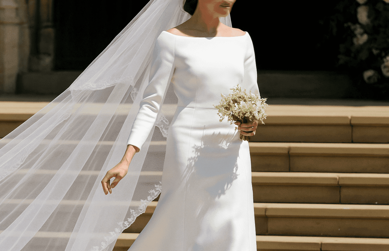 Meghan Markle’s 2018 Royal Wedding Look: A Modern Fairytale in Clare Waight Keller