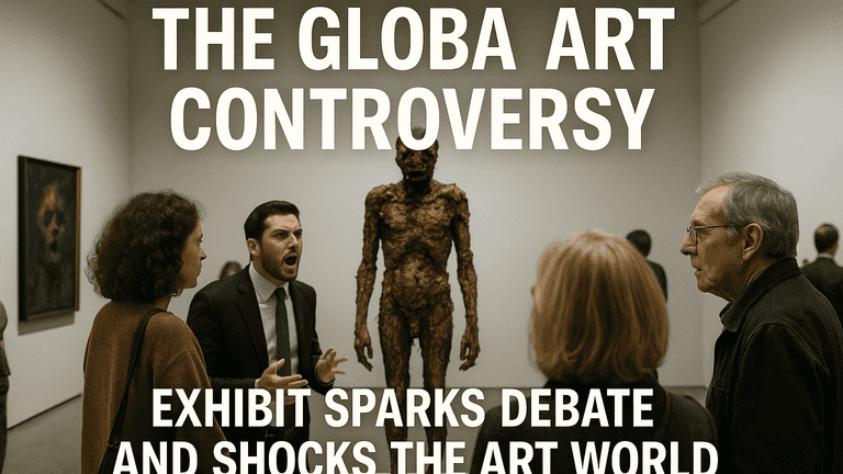 The Global Art Controversy – James Long’s “Fractured Realities” Exhibit Sparks Debate and Shocks the Art World