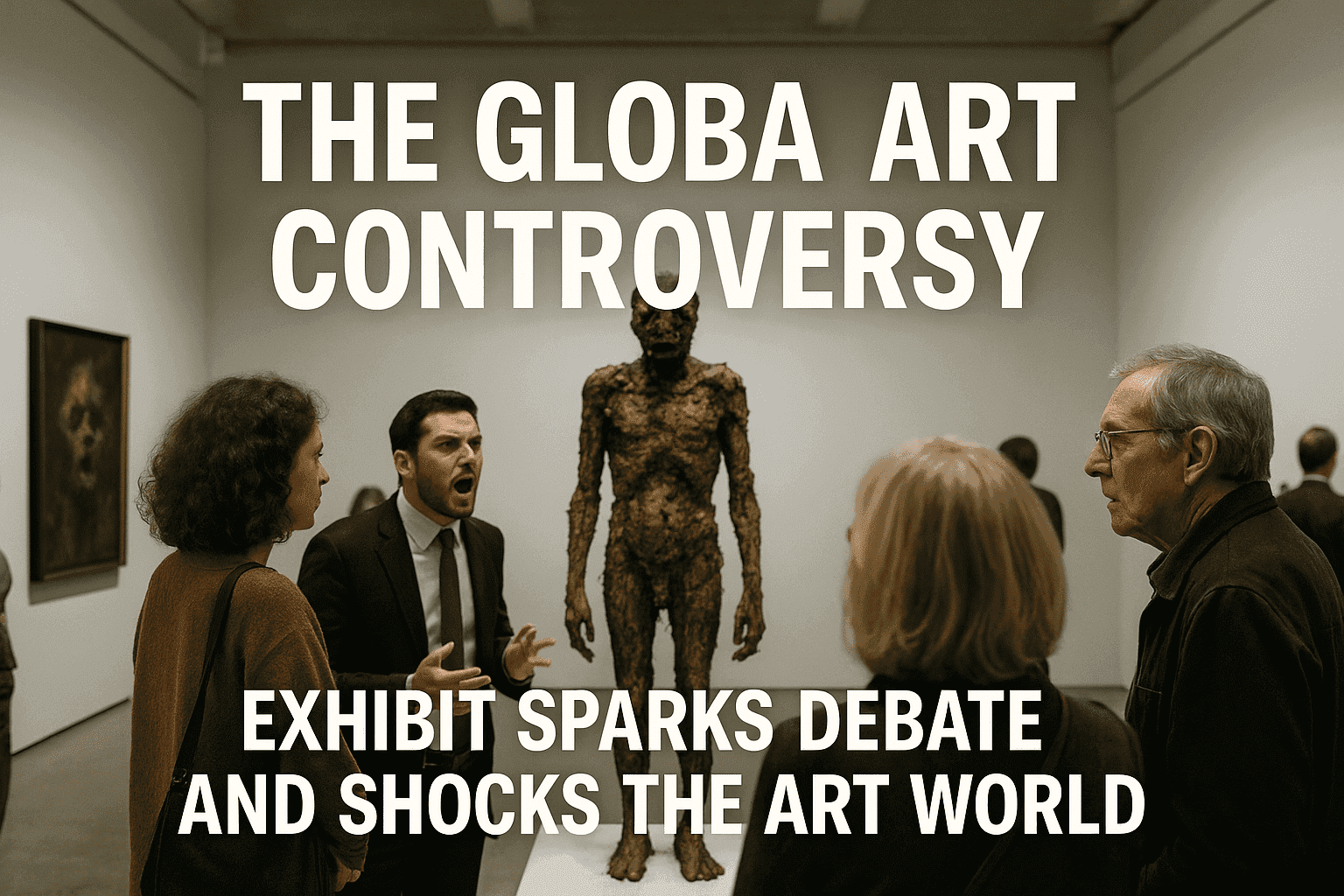 The Global Art Controversy – James Long’s “Fractured Realities” Exhibit Sparks Debate and Shocks the Art World