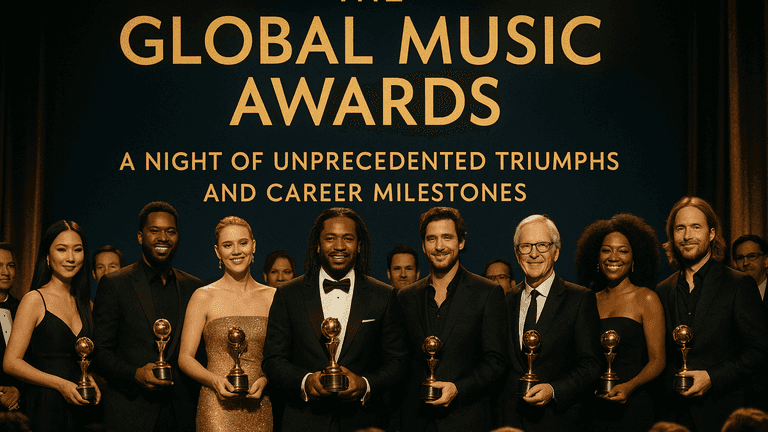 The Global Music Awards – A Night of Unprecedented Triumphs and Career Milestones