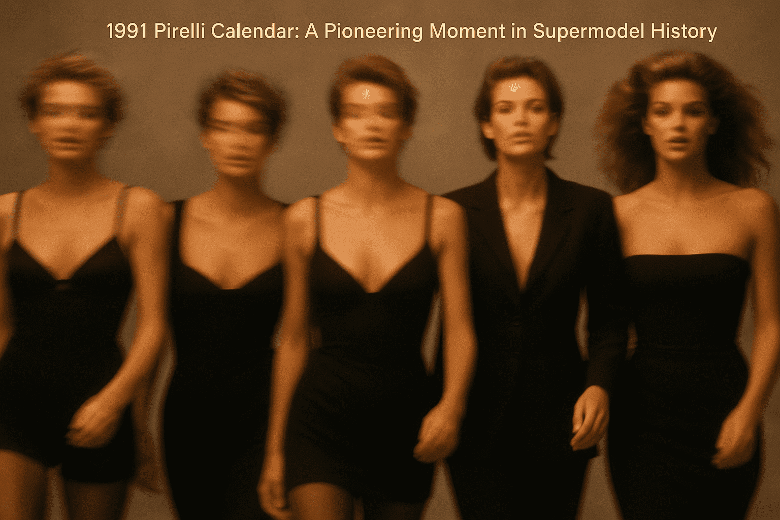 Naomi Campbell’s 1991 Pirelli Calendar: A Pioneering Moment in Supermodel History