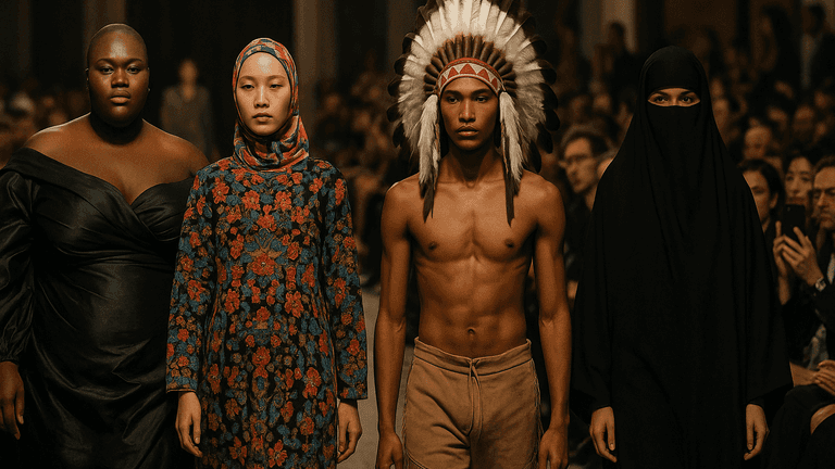 Kylie St. James’ Controversial Fashion Show Sparks Global Dialogue on Inclusivity and Cultural Sensitivity