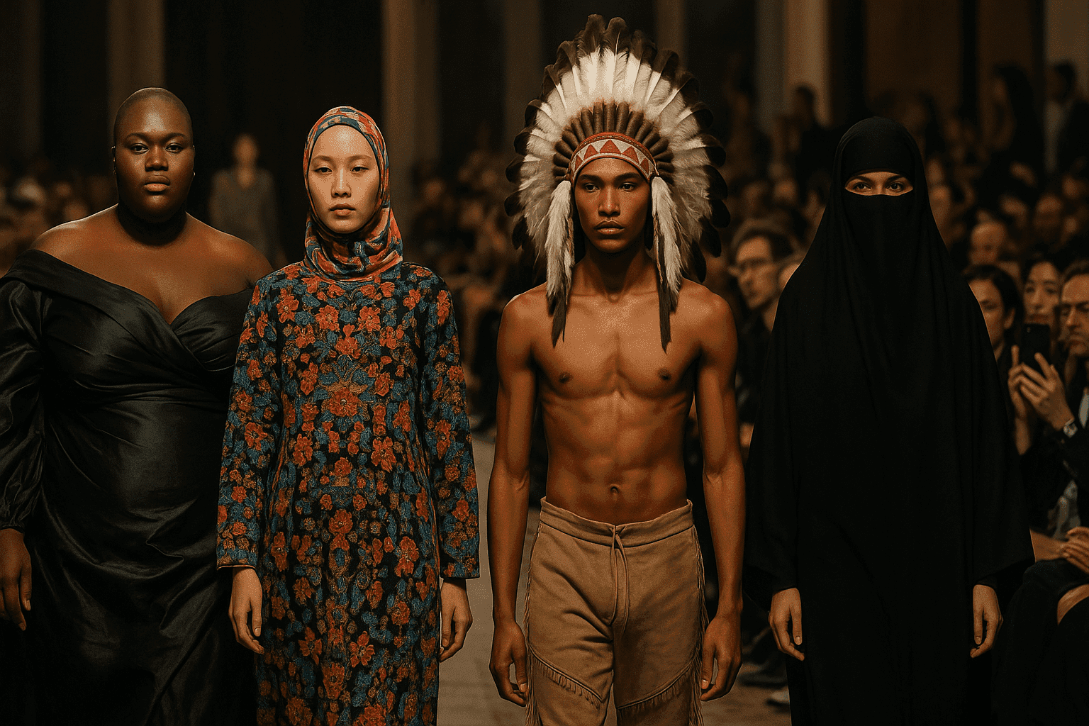 Kylie St. James’ Controversial Fashion Show Sparks Global Dialogue on Inclusivity and Cultural Sensitivity