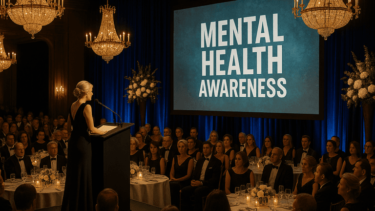Justin Bieber Hosts Charity Gala to Raise Mental Health Awareness