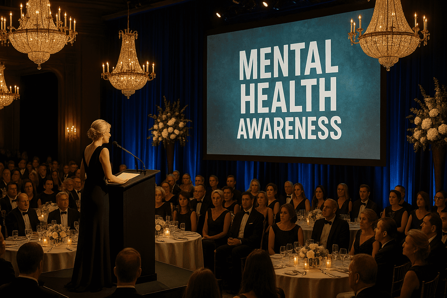 Justin Bieber Hosts Charity Gala to Raise Mental Health Awareness