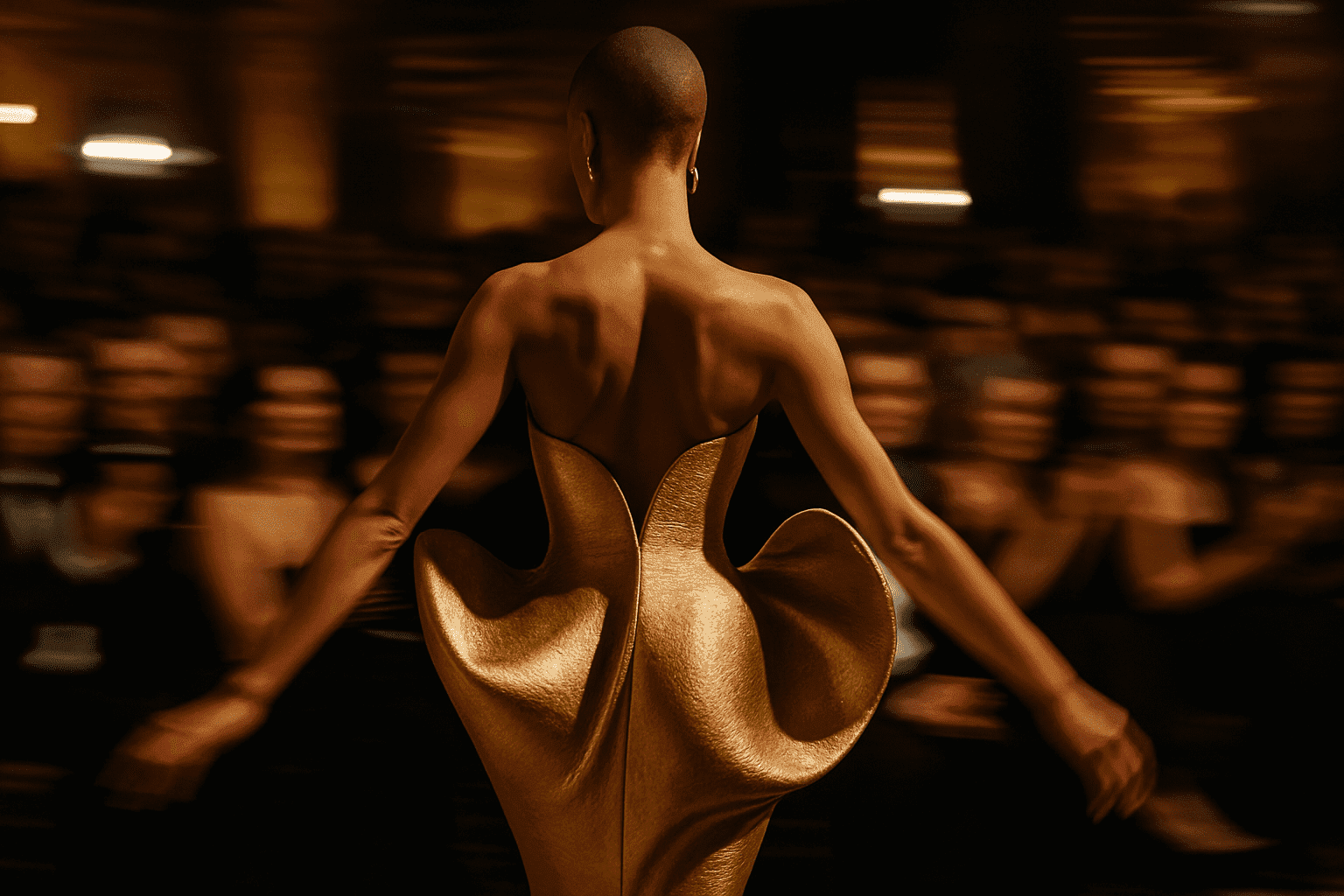 Adwoa Aboah Embraces Sculptural Glamour in Loewe at the Fashion Trust U.K. Awards