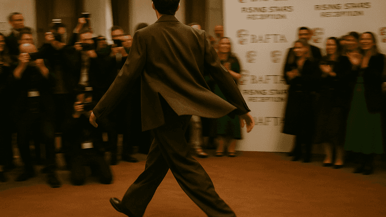 Josh O’Connor Reinvents Tailoring in JW Anderson at the BAFTA Rising Stars Reception