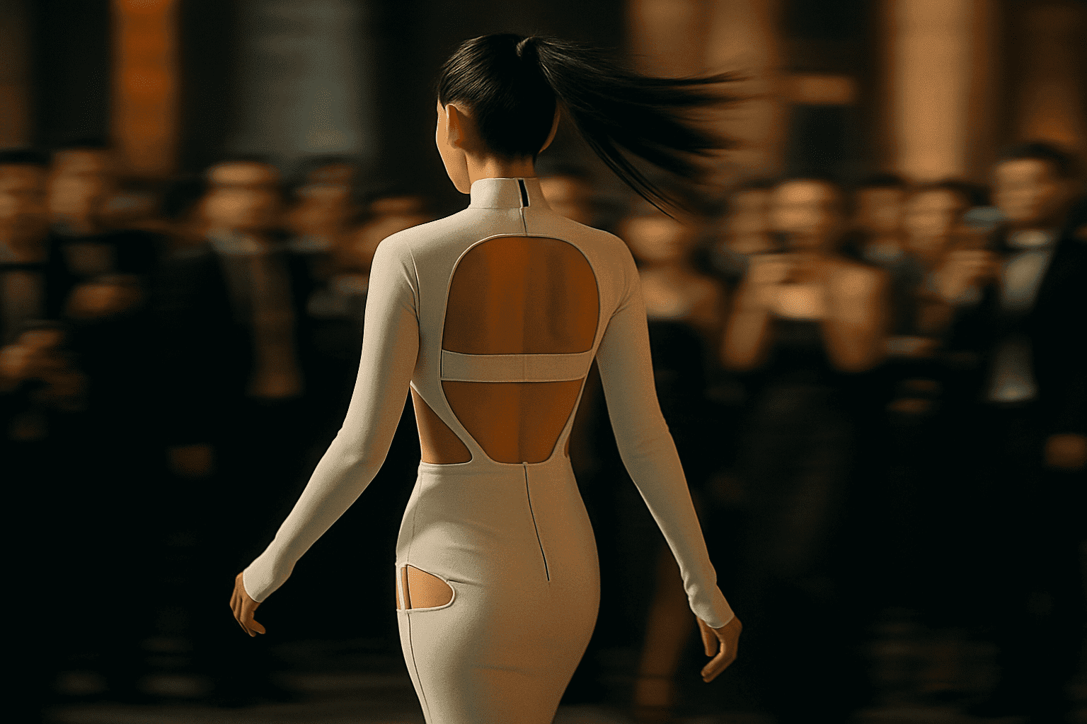 Jessica Henwick Brings Futurist Minimalism to the Shanghai Fashion Gala in Dion Lee