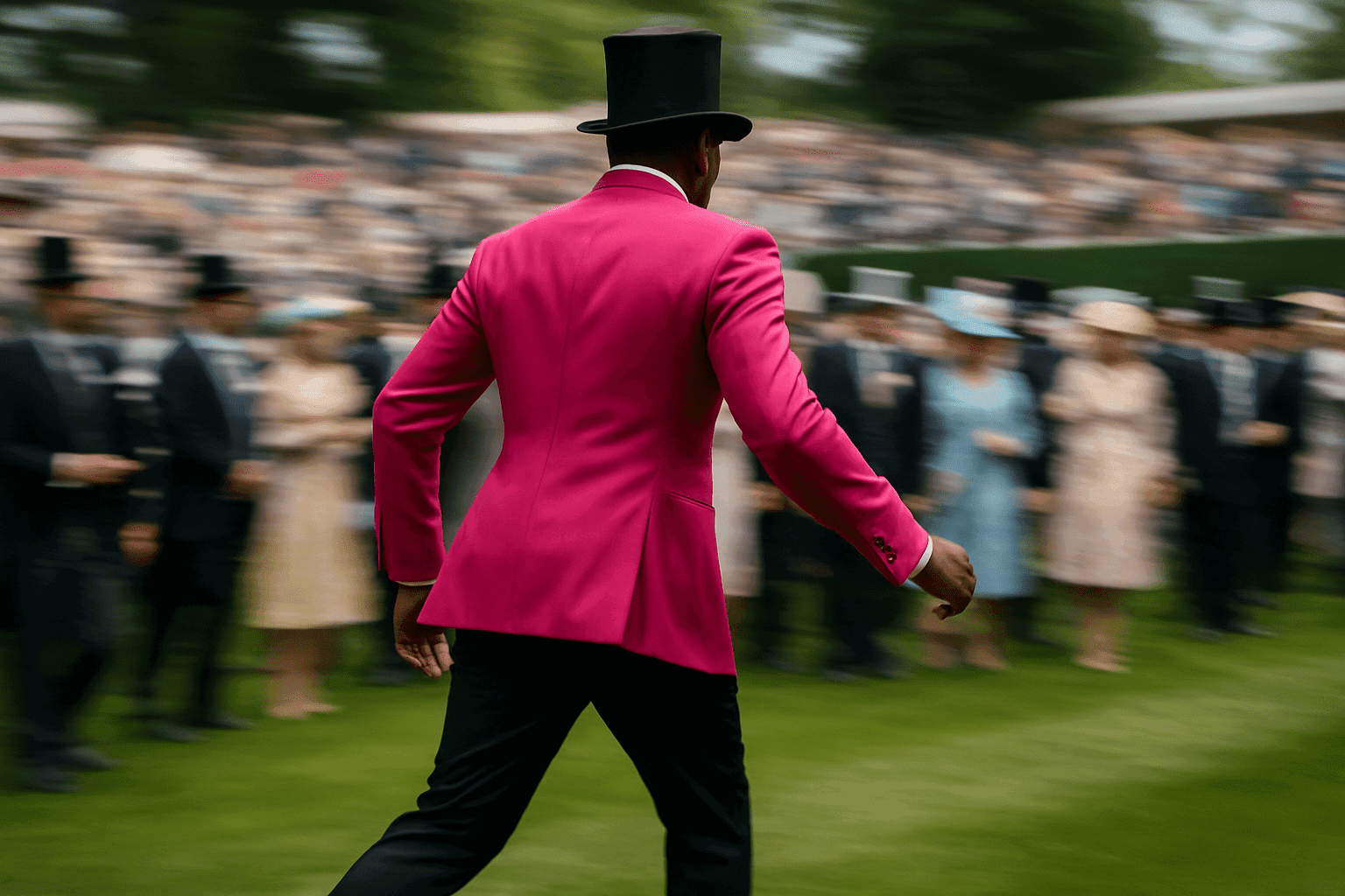 Idris Elba Makes a Bold Statement in Custom Tom Ford at the 2023 Royal Ascot