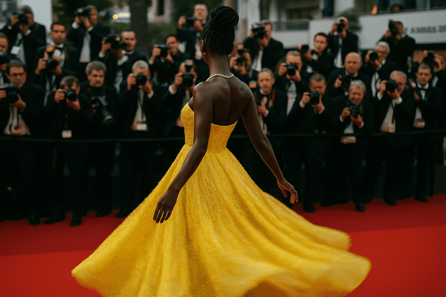 Jodie Turner-Smith Wears Custom Gucci at the 2023 Cannes Film Festival