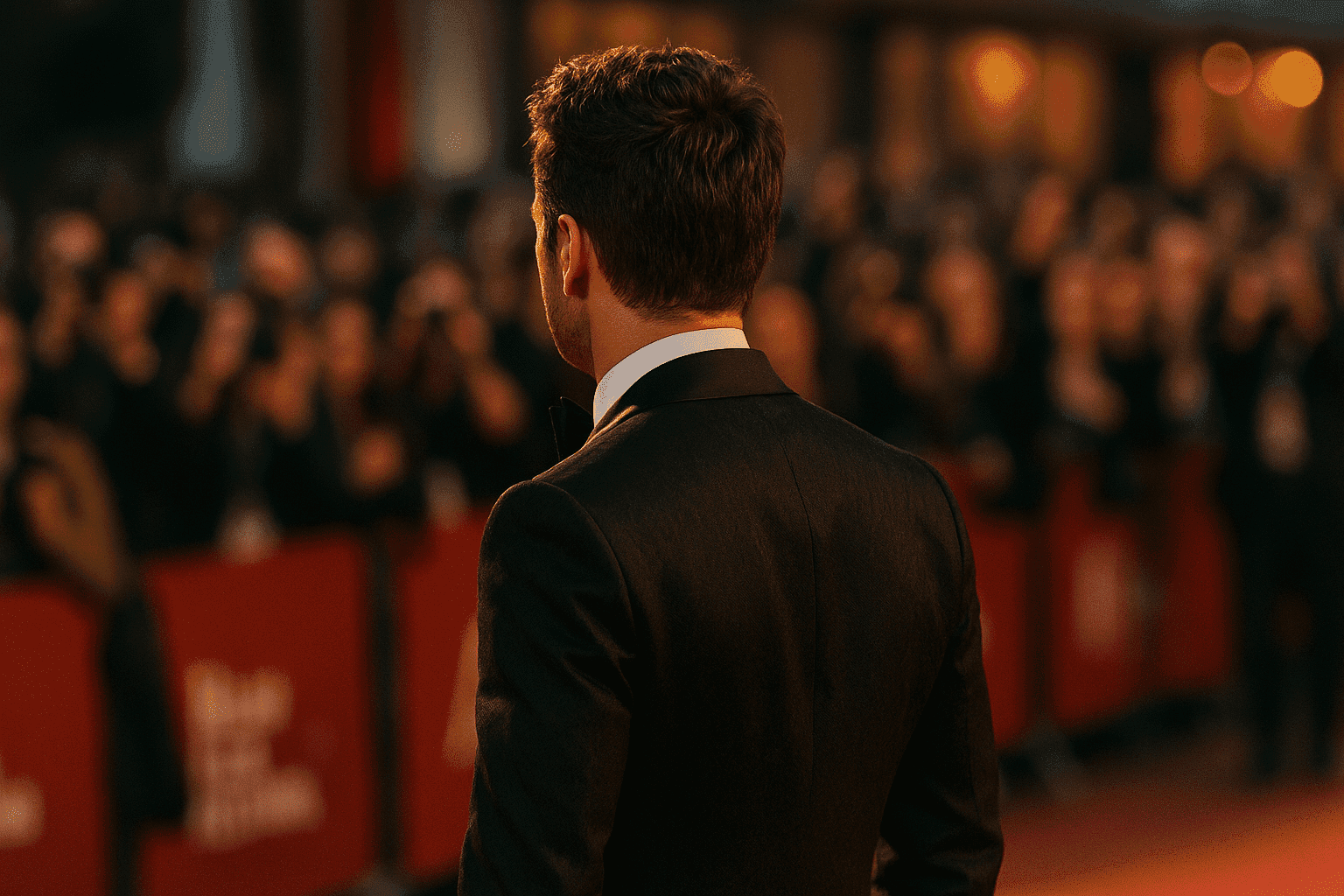 Sebastian Stan in Custom Brioni at the 2023 Milan Film Festival