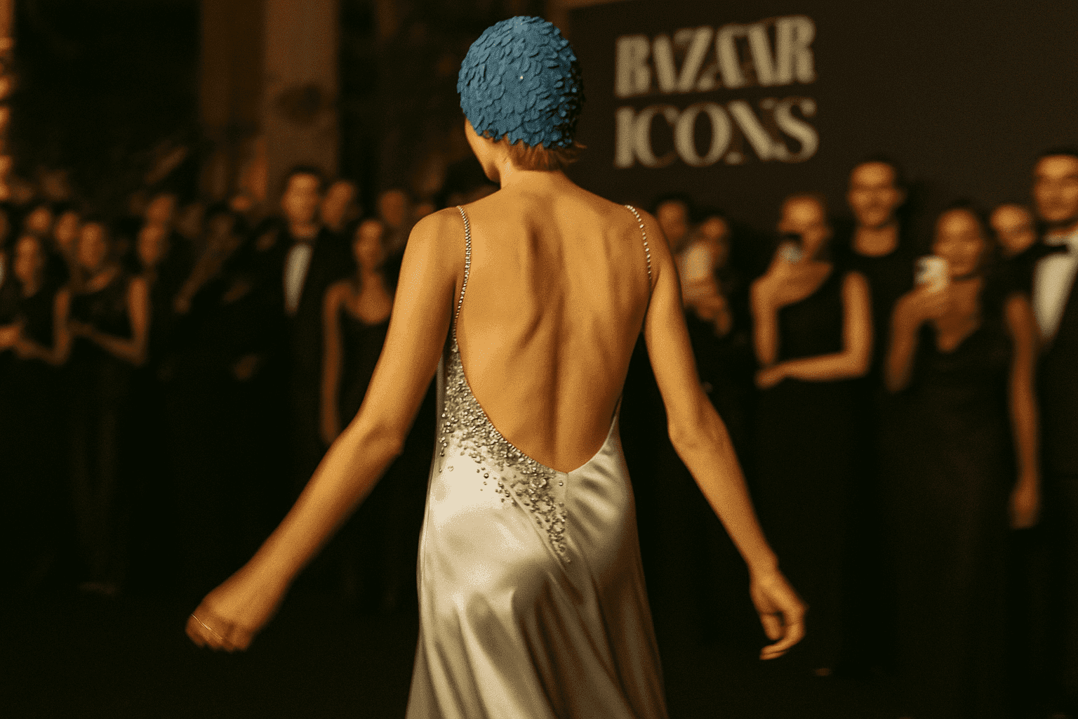 Emma Corrin Wears Custom Miu Miu at the 2023 Harper’s Bazaar Icons Party