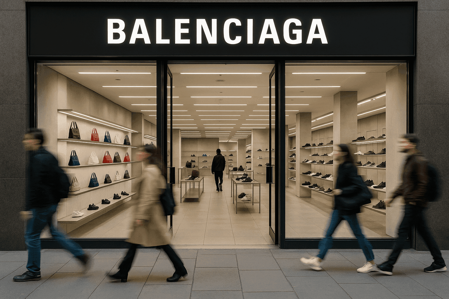 Kim Kardashian Partners with Balenciaga for a Groundbreaking Sustainable Fashion Line