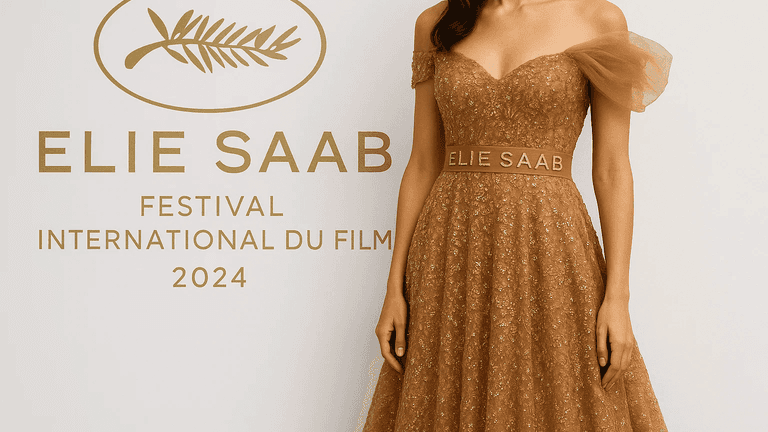 Lily Collins Steals the Spotlight in Elie Saab at the 2024 Cannes Film Festival