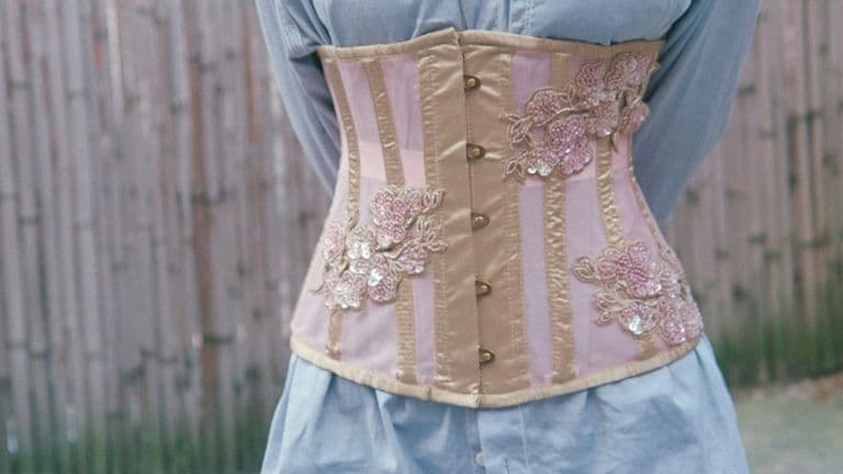 Kim Kardashian Pays Tribute to Courtney Love with Vintage Galliano Corset