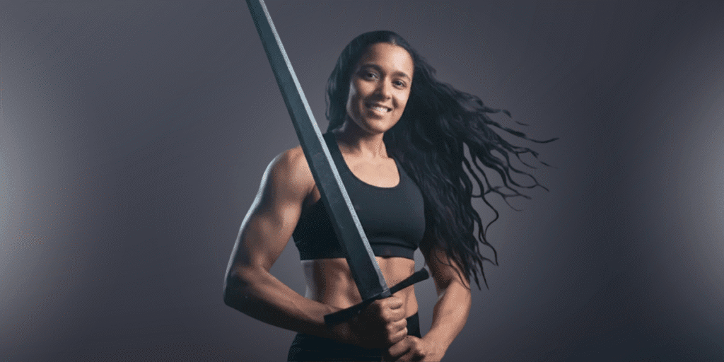 A new kind of fight story meet the woman behind you fight like a girl